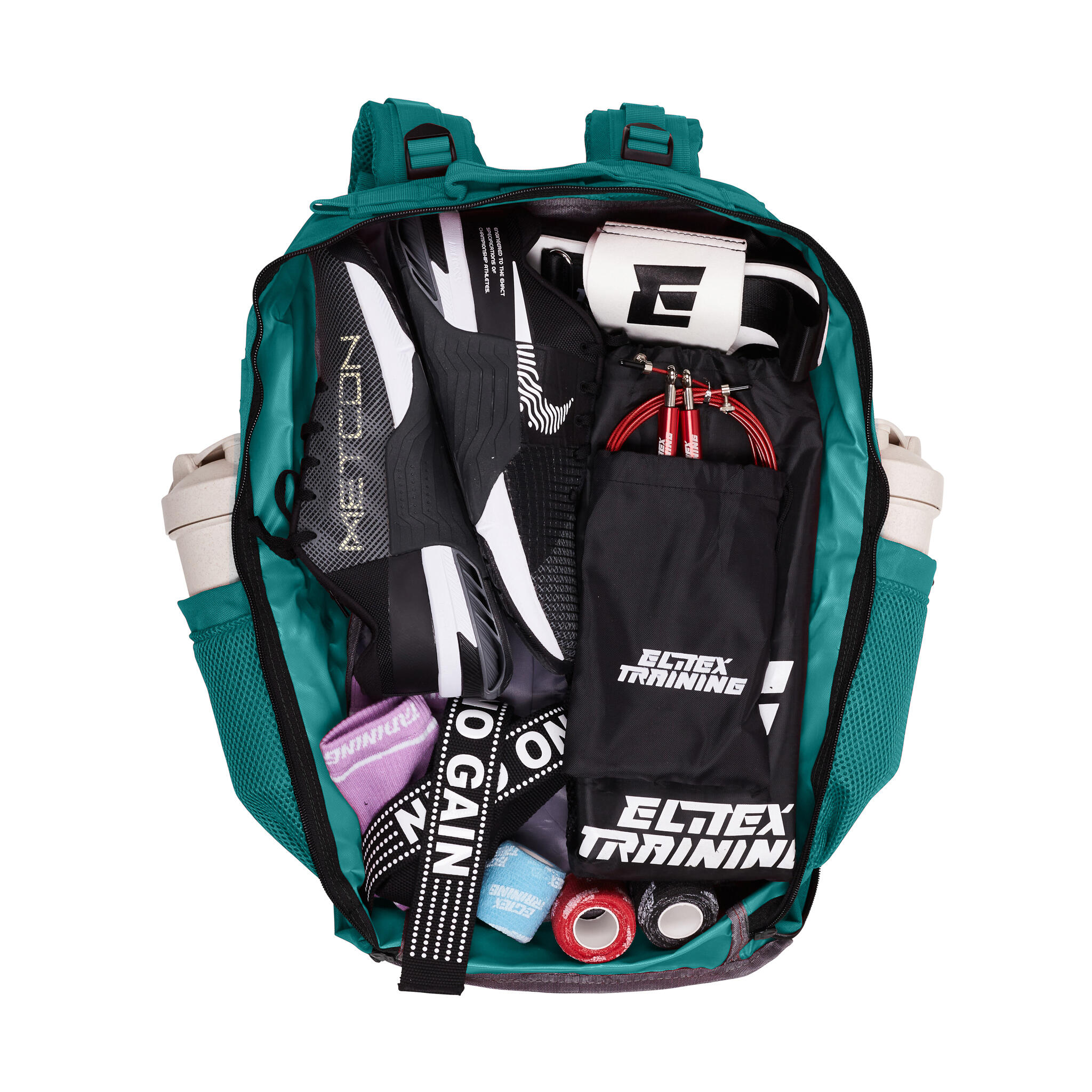 Rucksack Elitex V2 Türkis 45L Kabine Training Wasserdicht 5/8