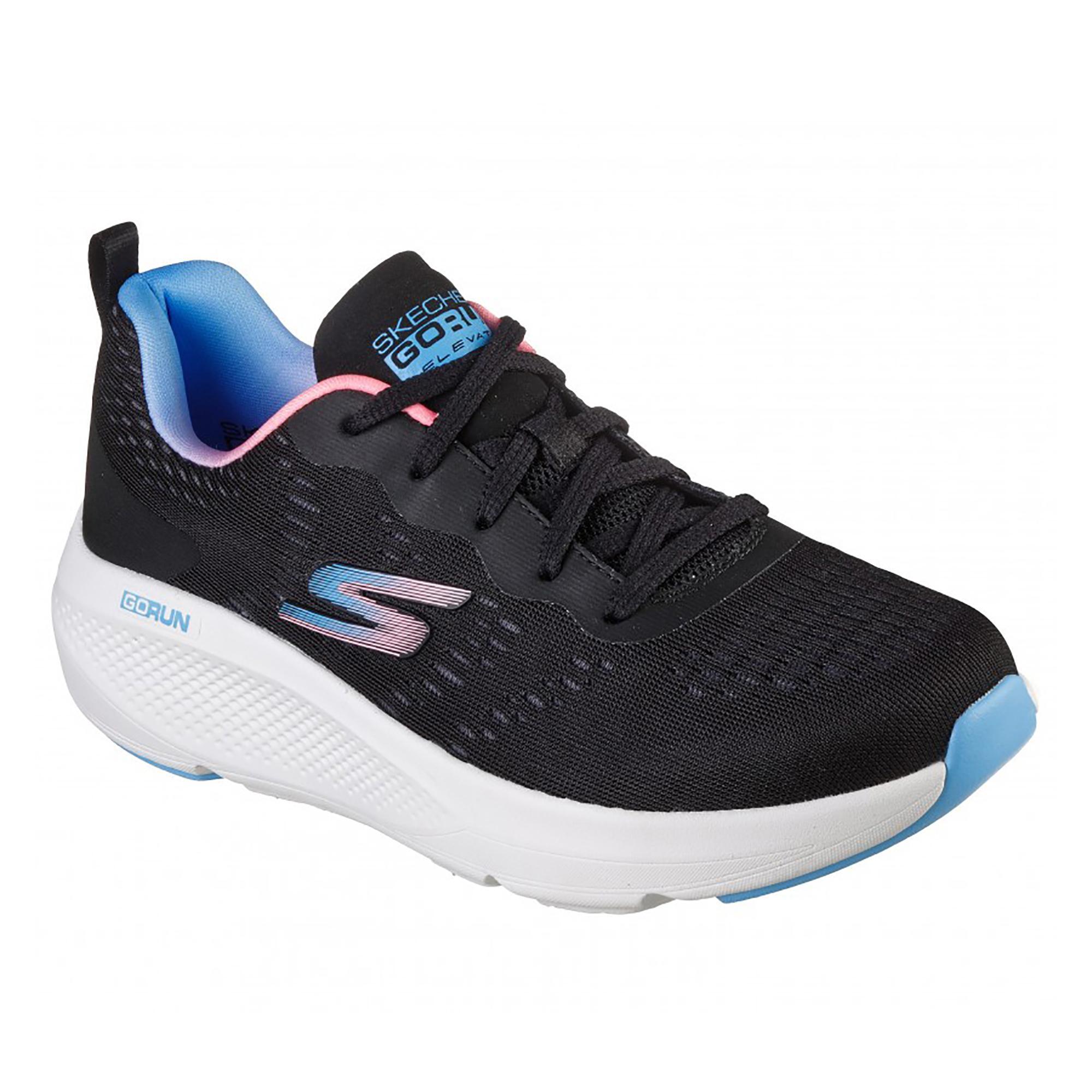 Sapatilhas de Caminhada para Mulher Skechers 128334_Bkmt Pretas com Atacadores 3/5