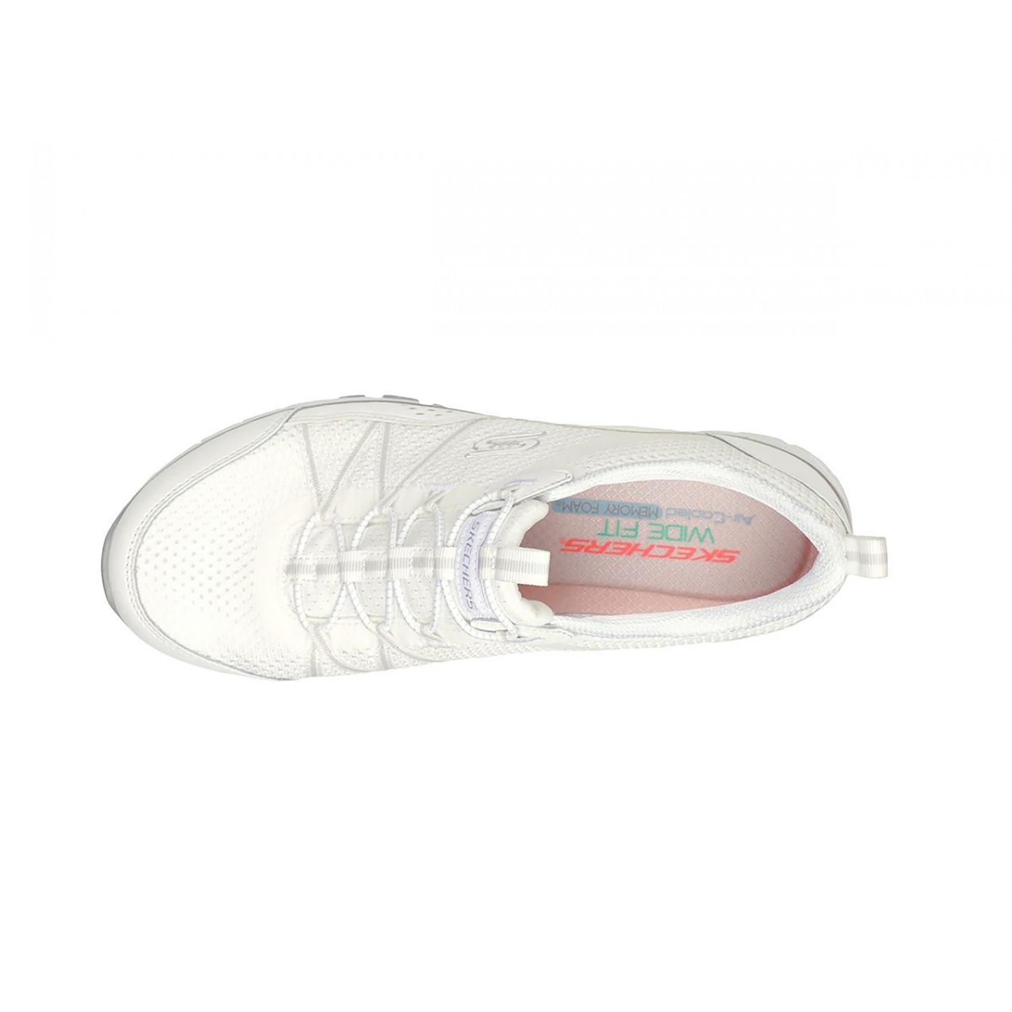 Tênis Brancos Esporte Feminino Livre Skechers 3/5