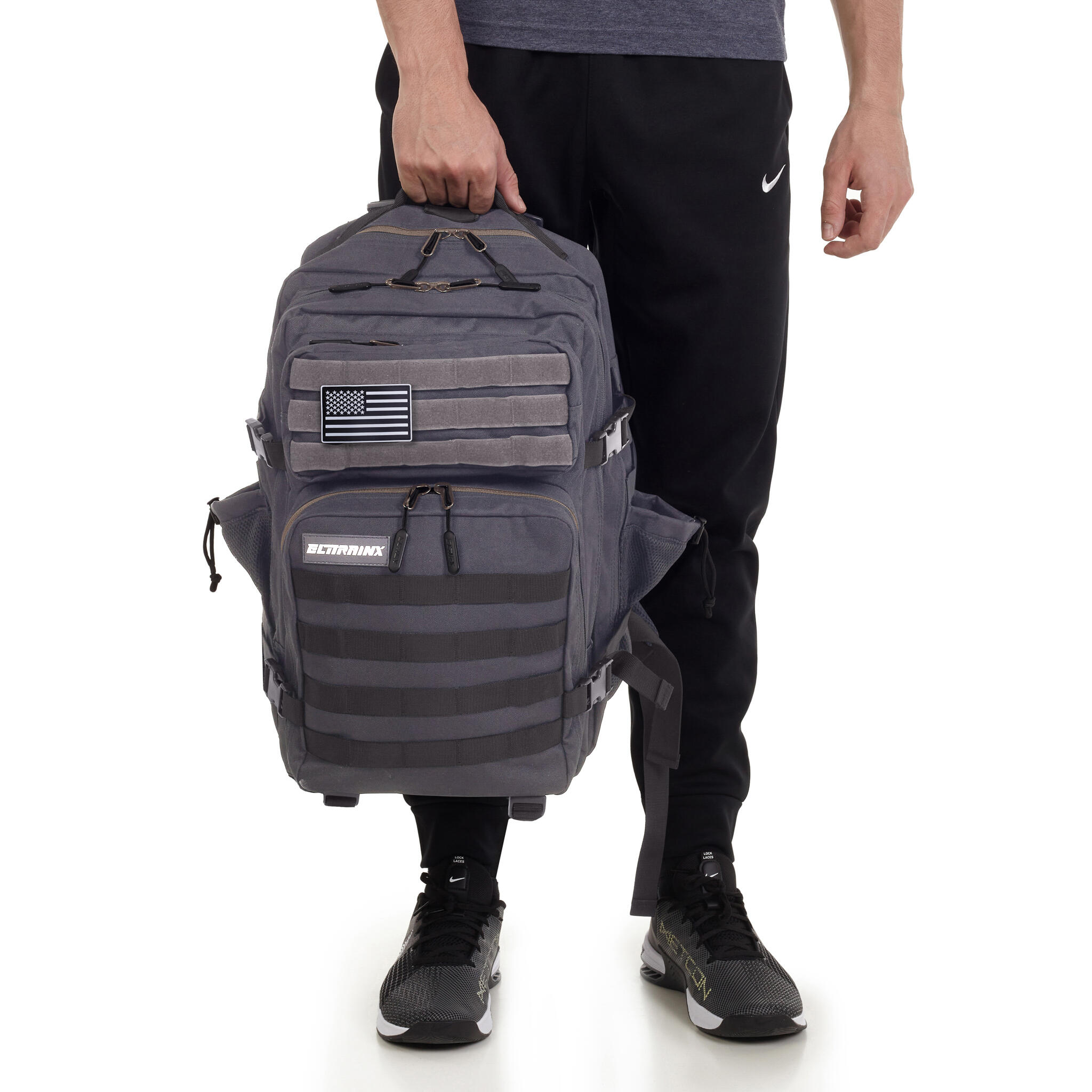 Sac à Dos Elitex V1 Gris 45L Cabine Entraînement Imperméable 2/8