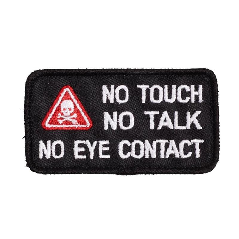 Patch Velcro No Touch No Talk Elitex Training