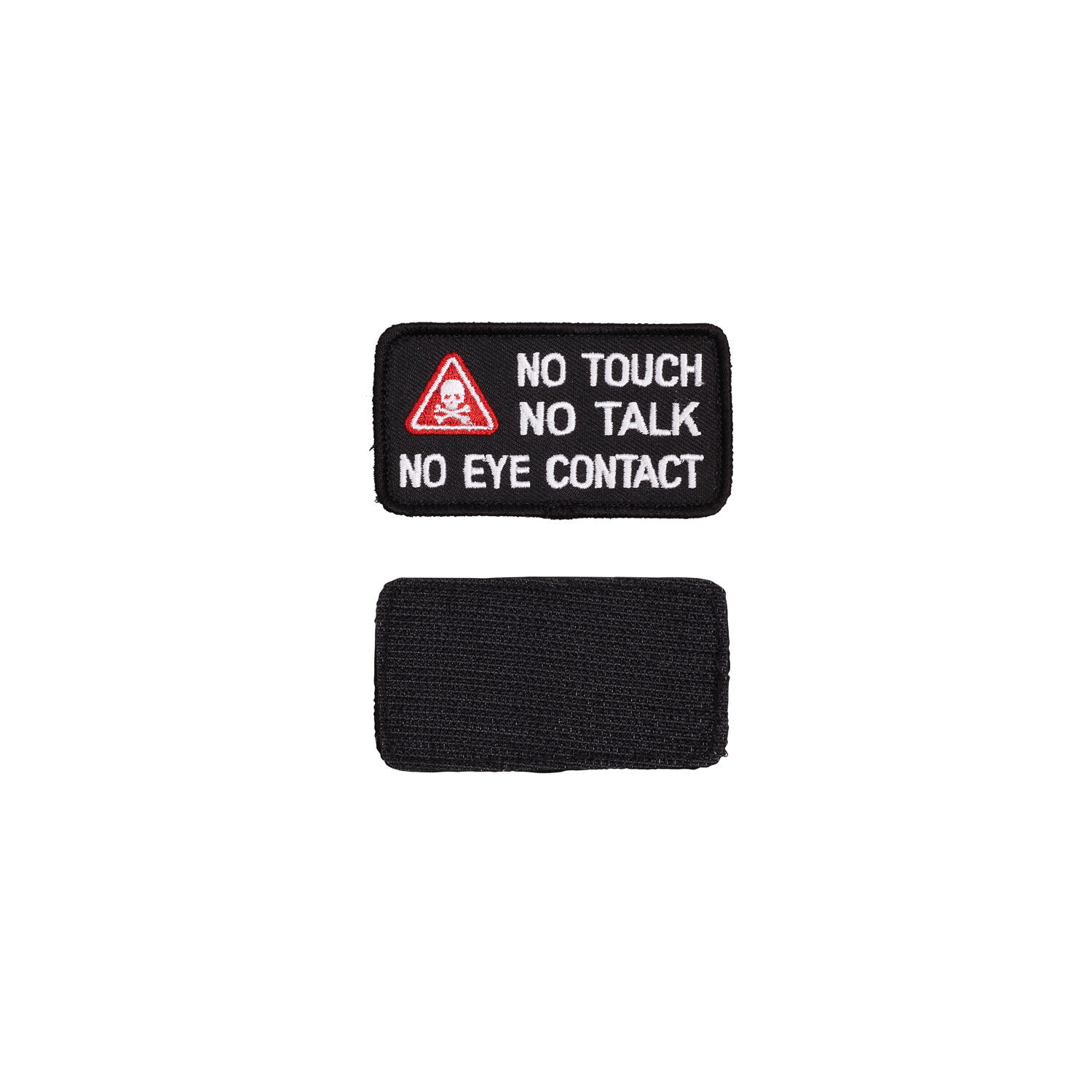 Velcro-Patch No Touch No Talk Elitex Training 2/3