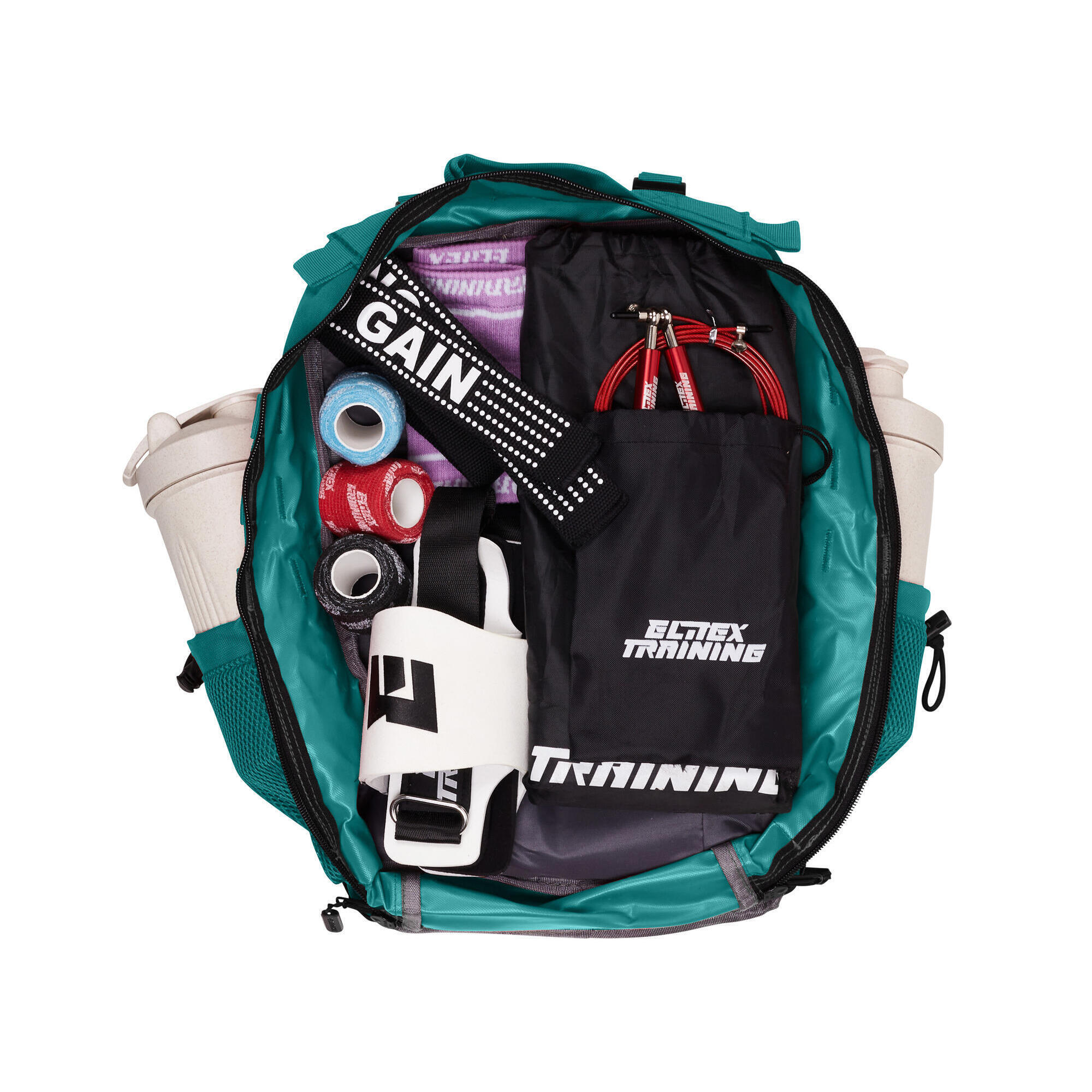 Mochila Táctica Militar ELITRAINX Turquesa 25L para Deporte y Viajes 4/7