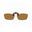 Eagle Eye Clip On Adult Polarising Adapt. Hiking Clip For Glasses - Brown