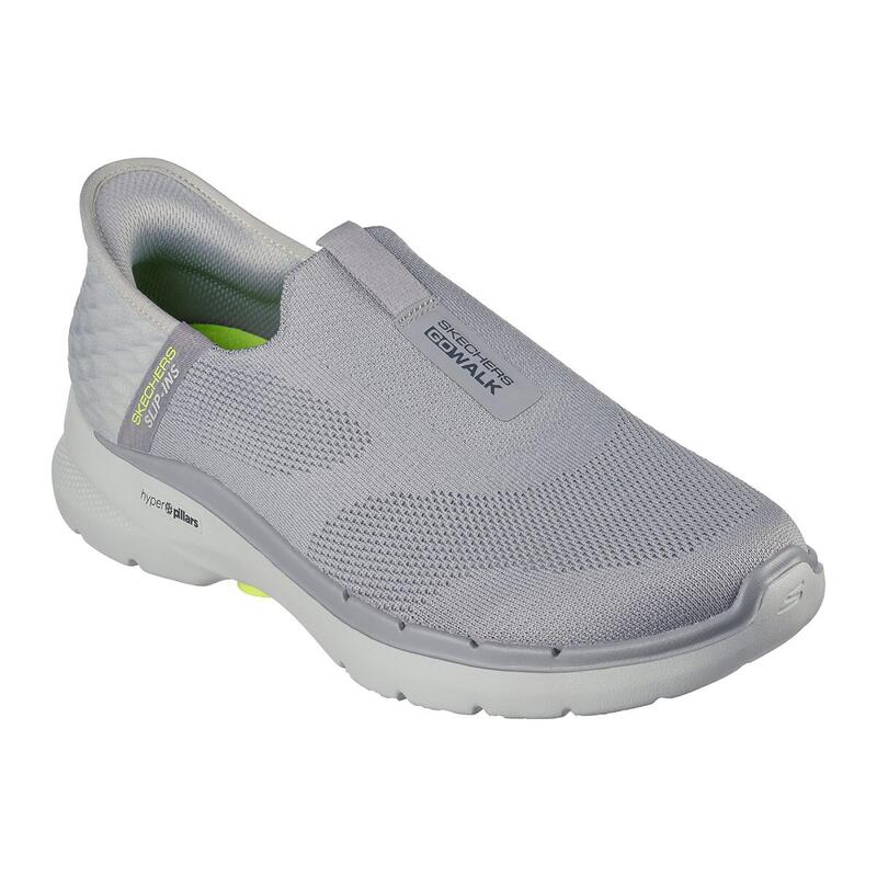 Sapatilhas de Caminhada para Homem Skechers 216278_Gry Cinzentas Slip-Ins