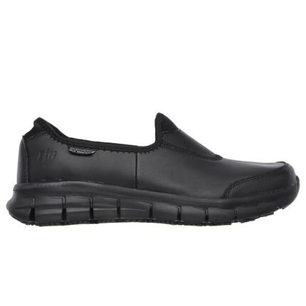 Zapatillas Skechers Mujer Sure Track Slip On Negro
