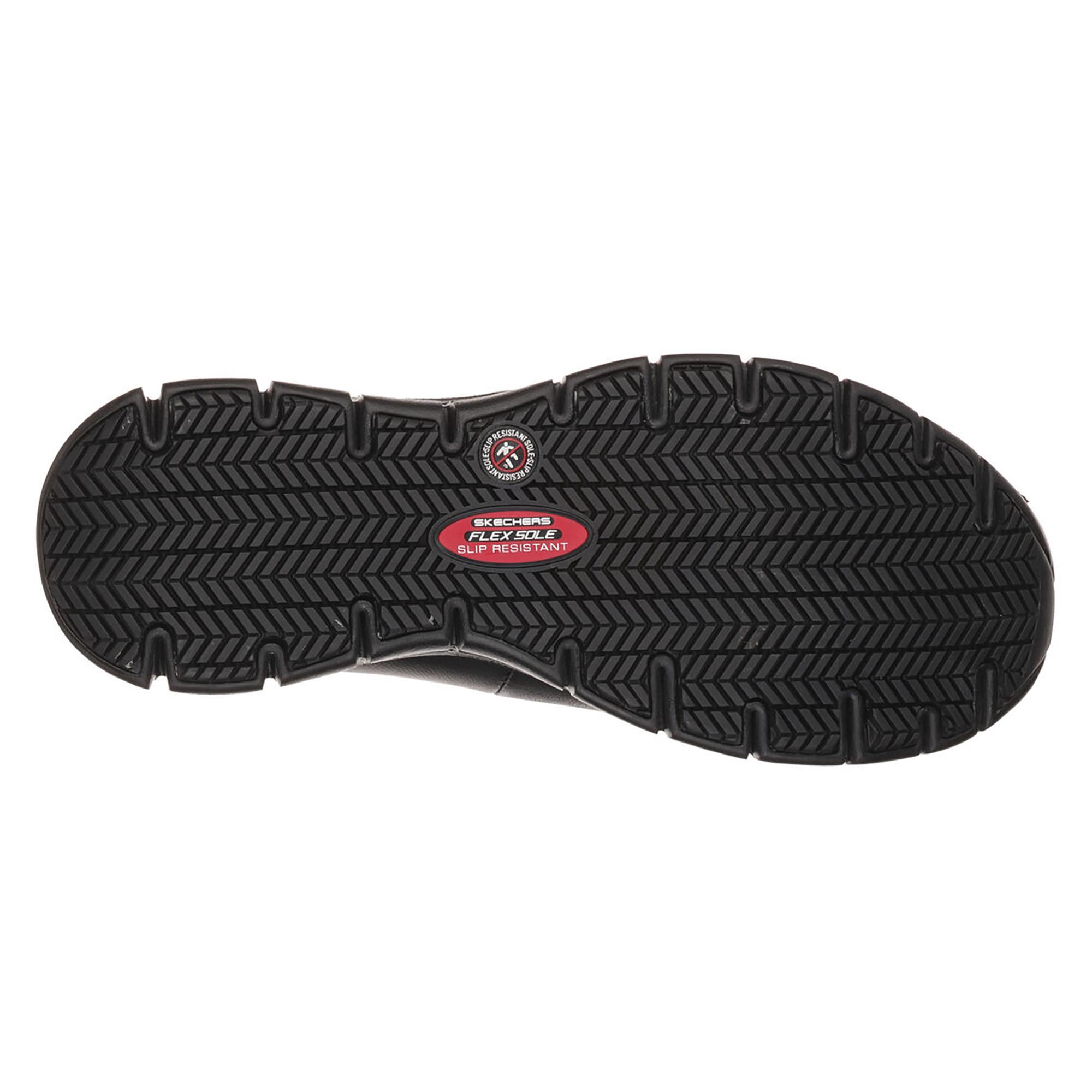 Zapatillas Skechers Mujer Sure Track Slip On Negro 4/6