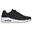 Zapatillas Caminar para Hombre Skechers 52458_BLK Negras con Cordones