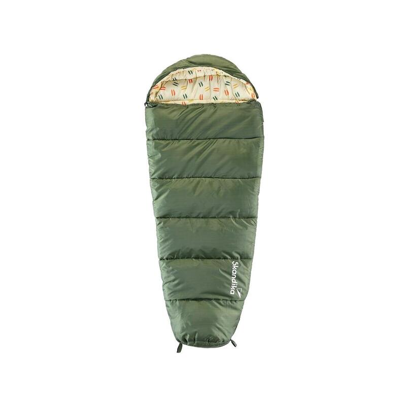 Kinder-Schlafsack - Vegas Junior - Outdoor - Dunkelgrün - bis -12 °C