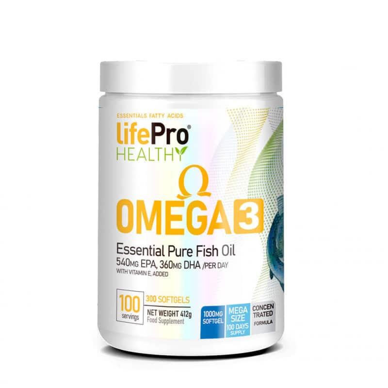 Omega 3 300 cápsulas Life Pro