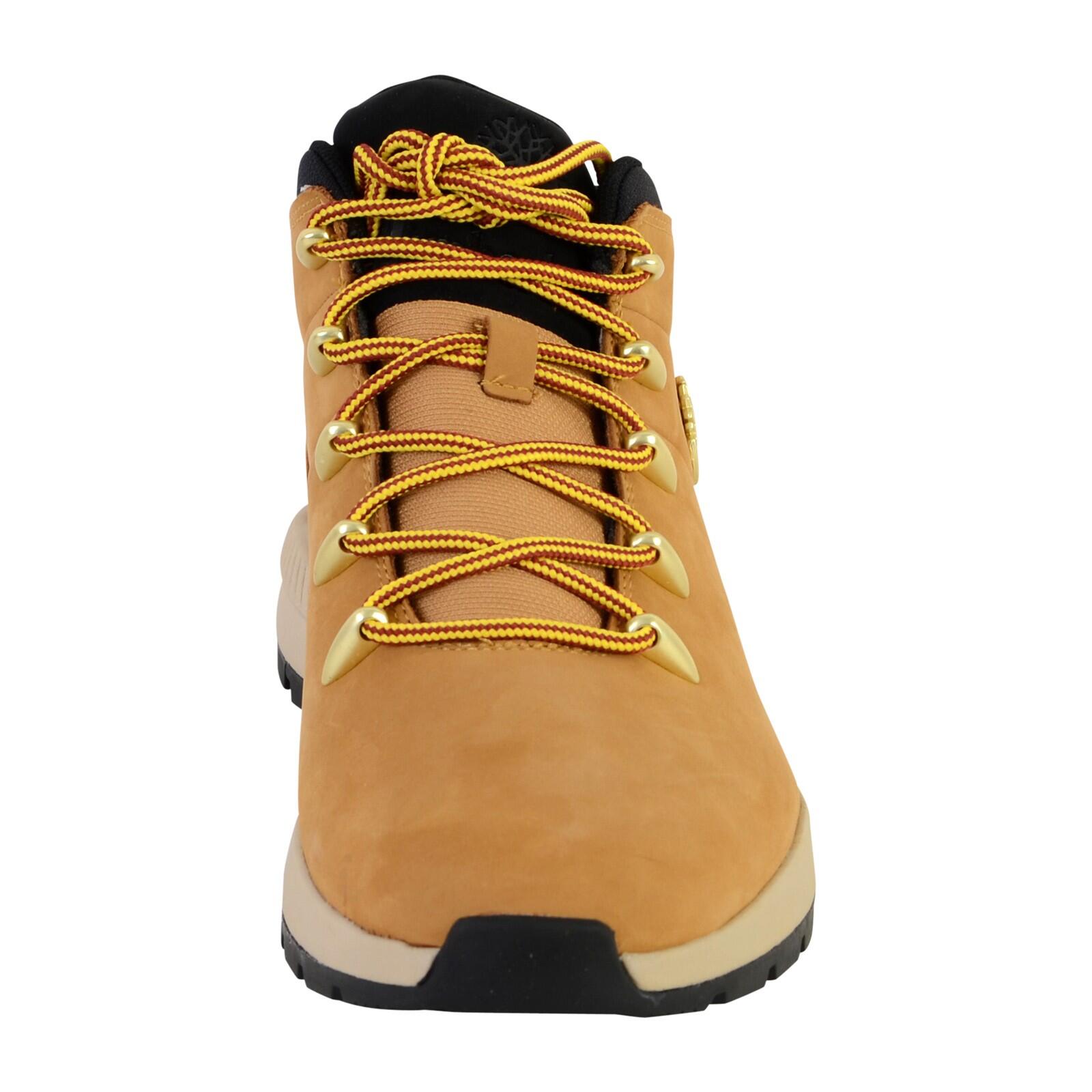 Basket mi-haute à lacets pour homme en jaune Sprint Trekker 4/7