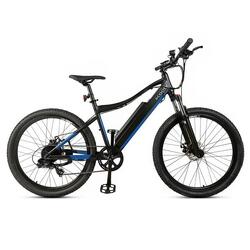 SCOOTY COUNTRY 28 ELEKTRISCHE MOUNTAINBIKE ZWART - 27,5'' - BEREIK 65KM