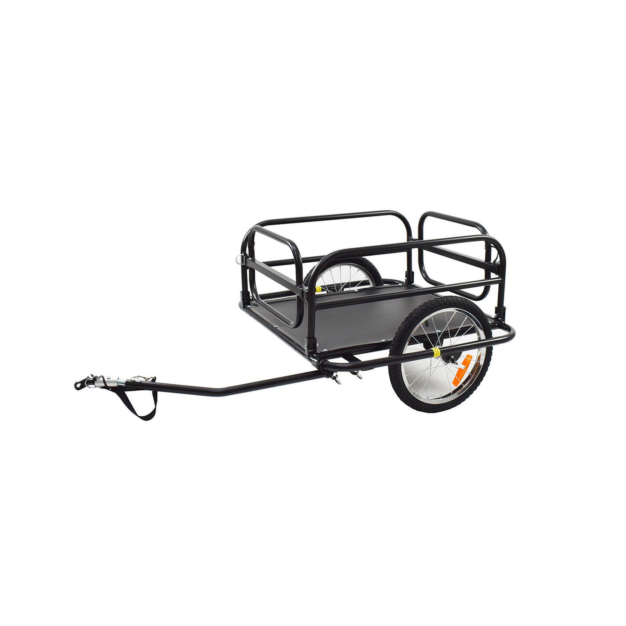 Reboque dobrável para bicicleta, surf, remo