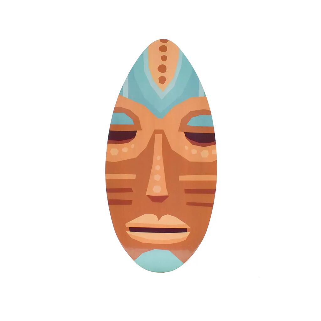 41'' Aztec wooden skim board
