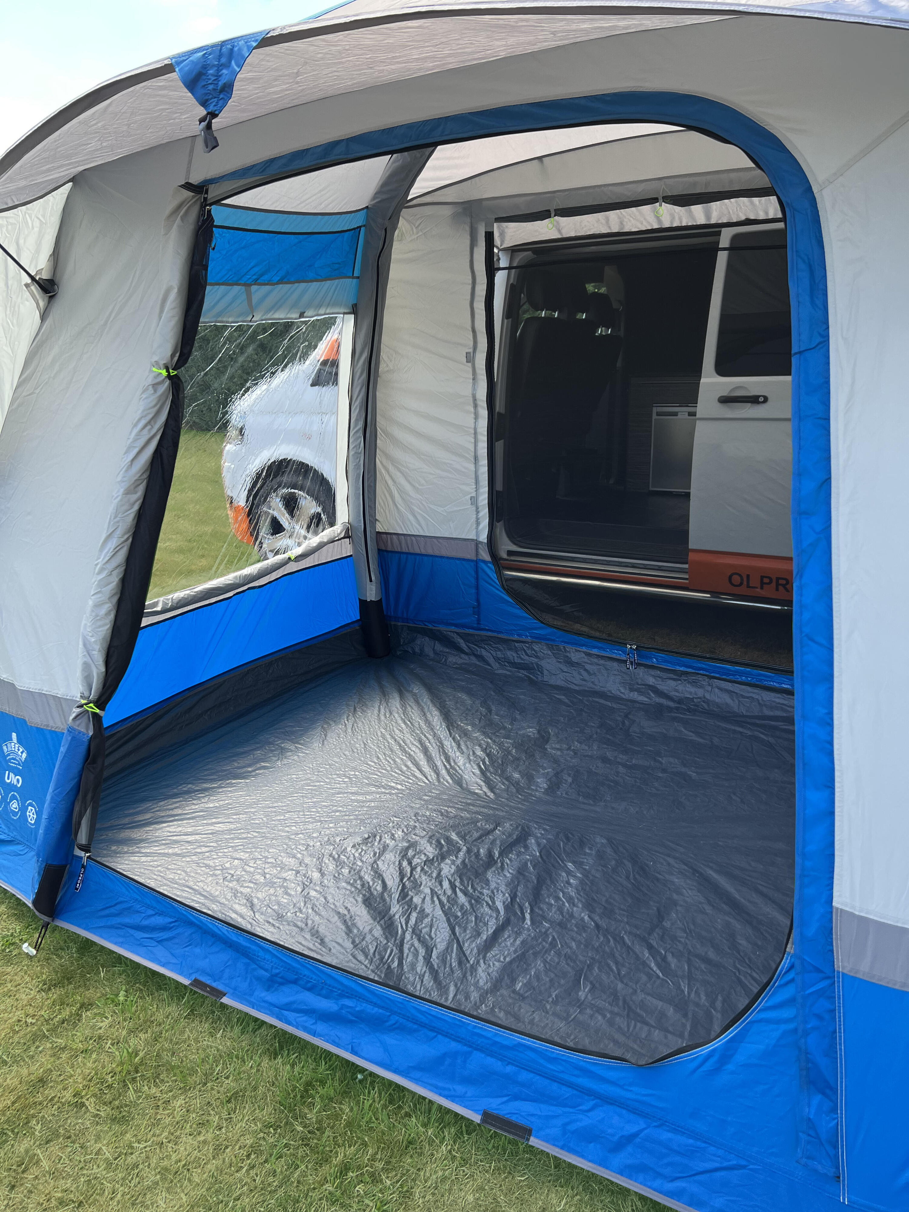 OLPRO Uno Breeze - Inflatable Campervan Awning 7/8