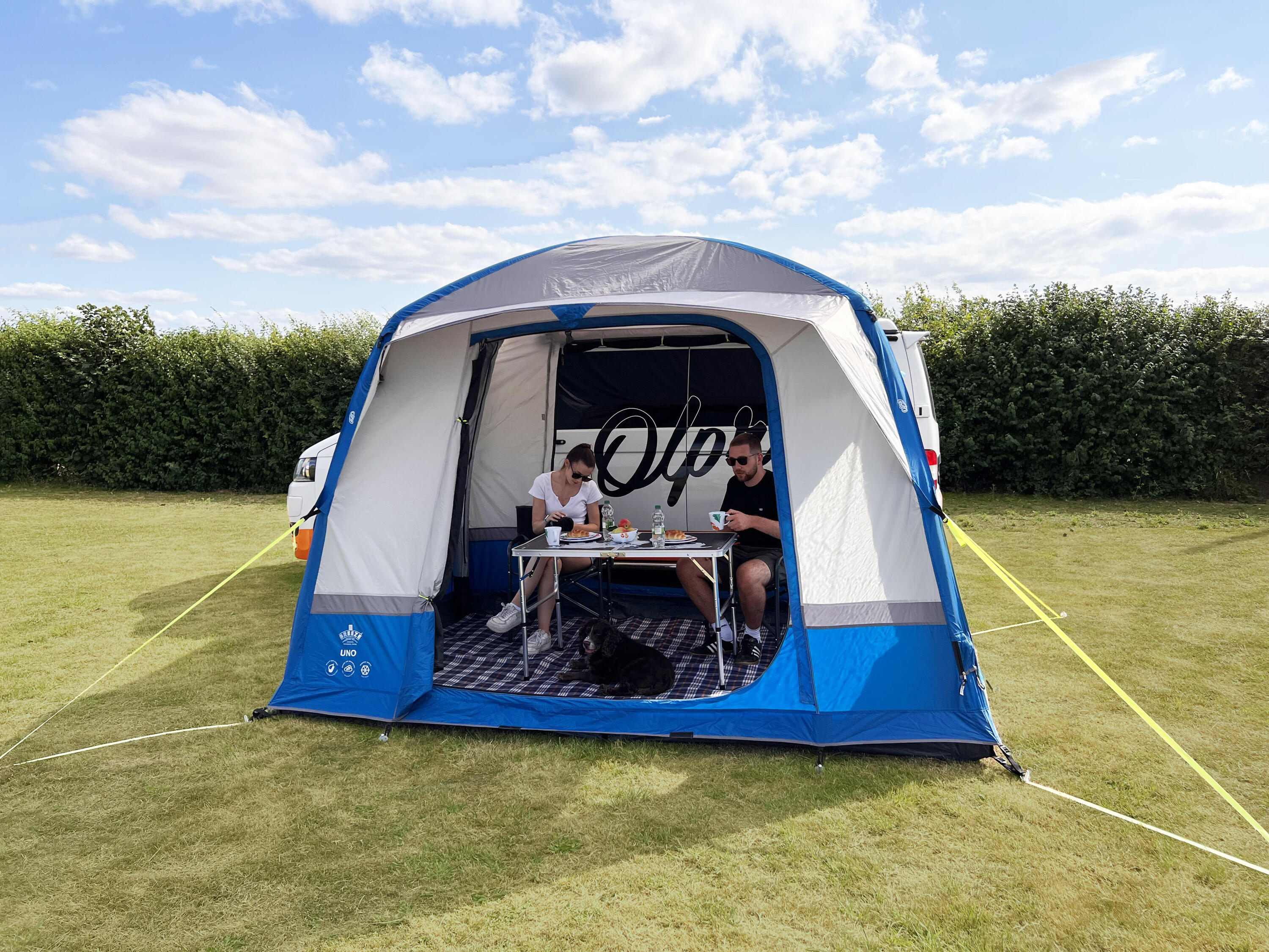 OLPRO Uno Breeze - Inflatable Campervan Awning 6/8