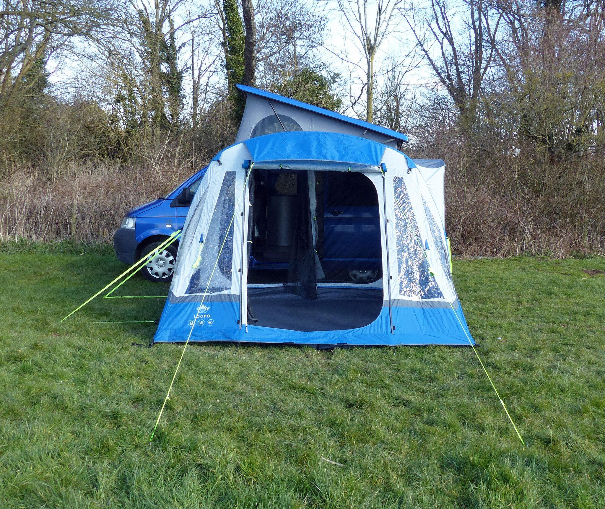 OLPRO Loopo Breeze - Inflatable Campervan Awning 5/8