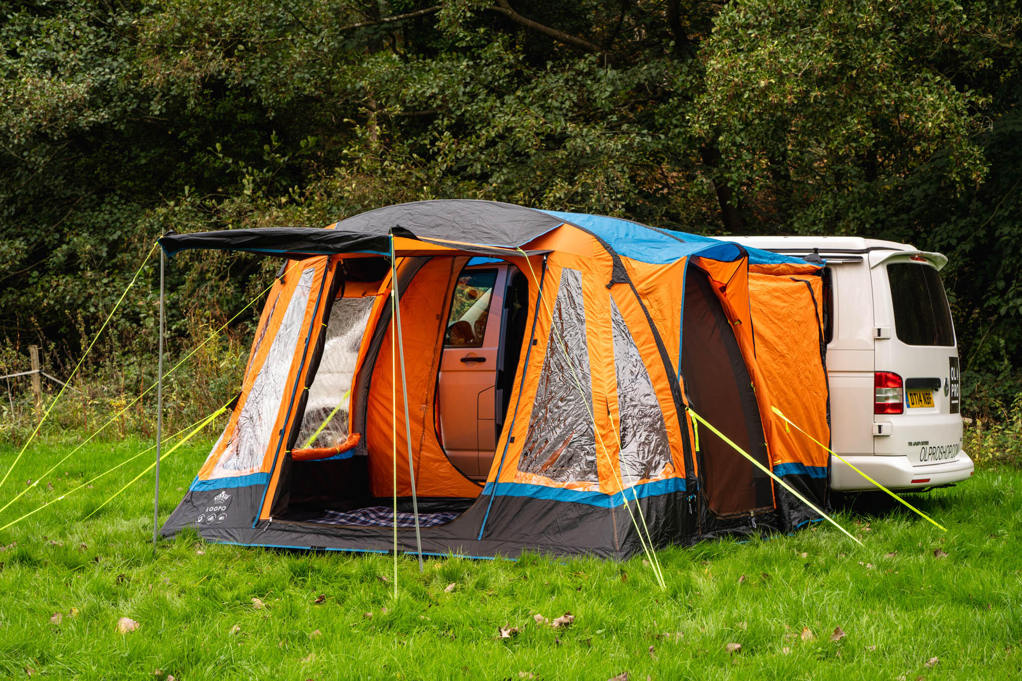 OLPRO Loopo Breeze - Inflatable Campervan Awning 4/8