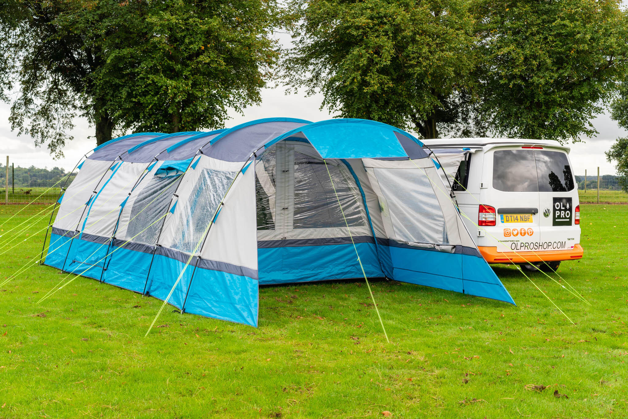 OLPRO The Cocoon - Poled Campervan Awning 3/7