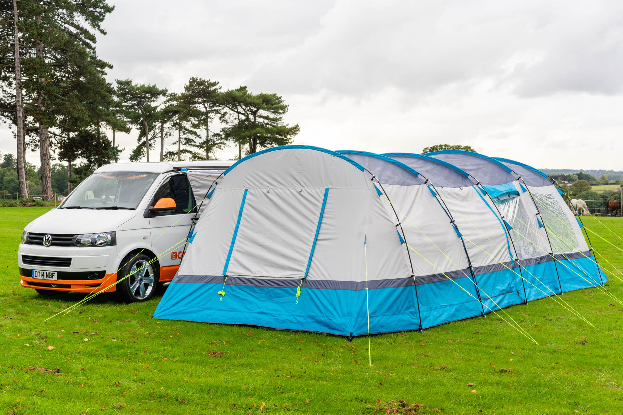OLPRO The Cocoon - Poled Campervan Awning 6/7