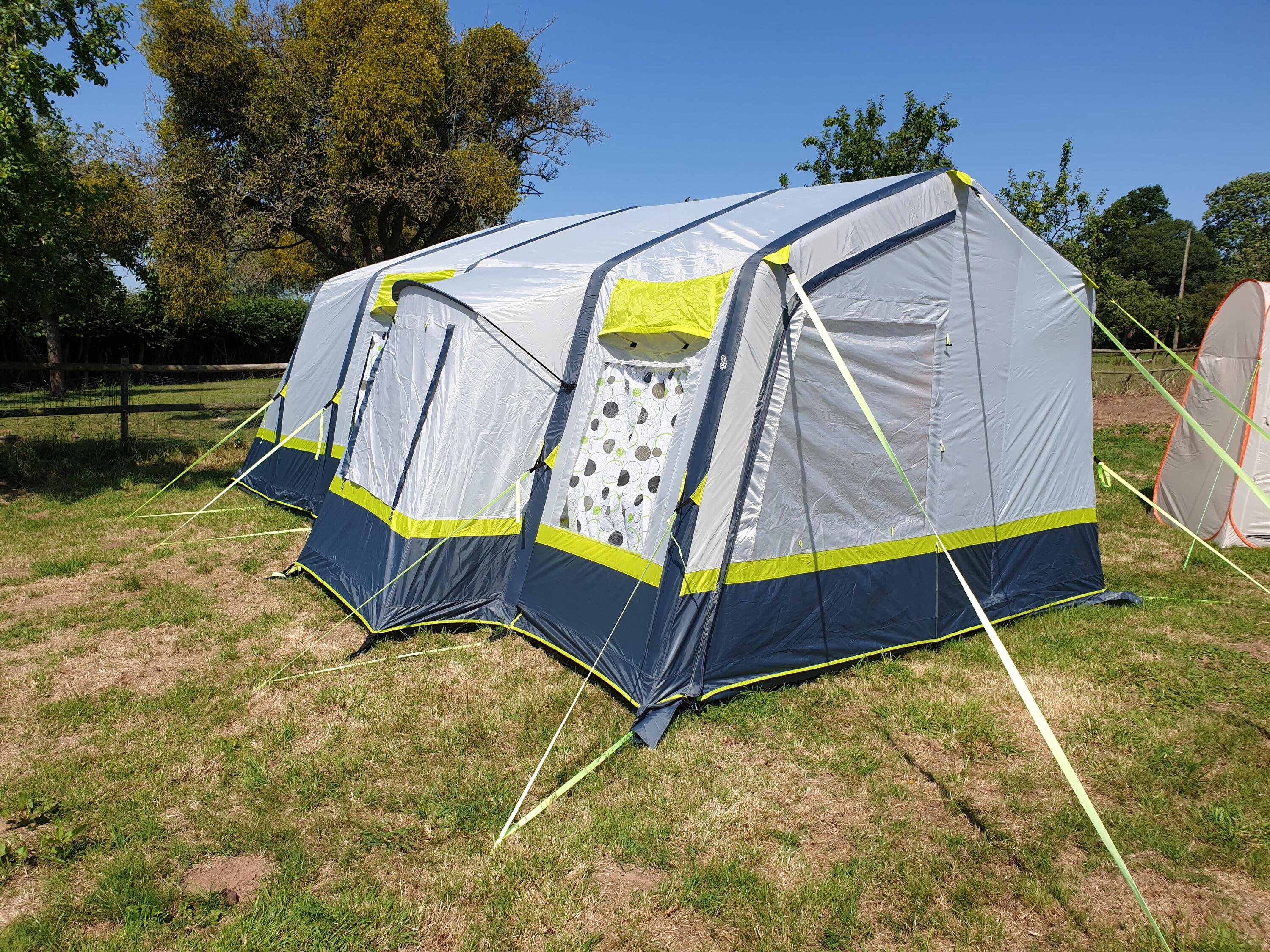 OLPRO Home 5 Berth Inflatable Family Tent 3/7