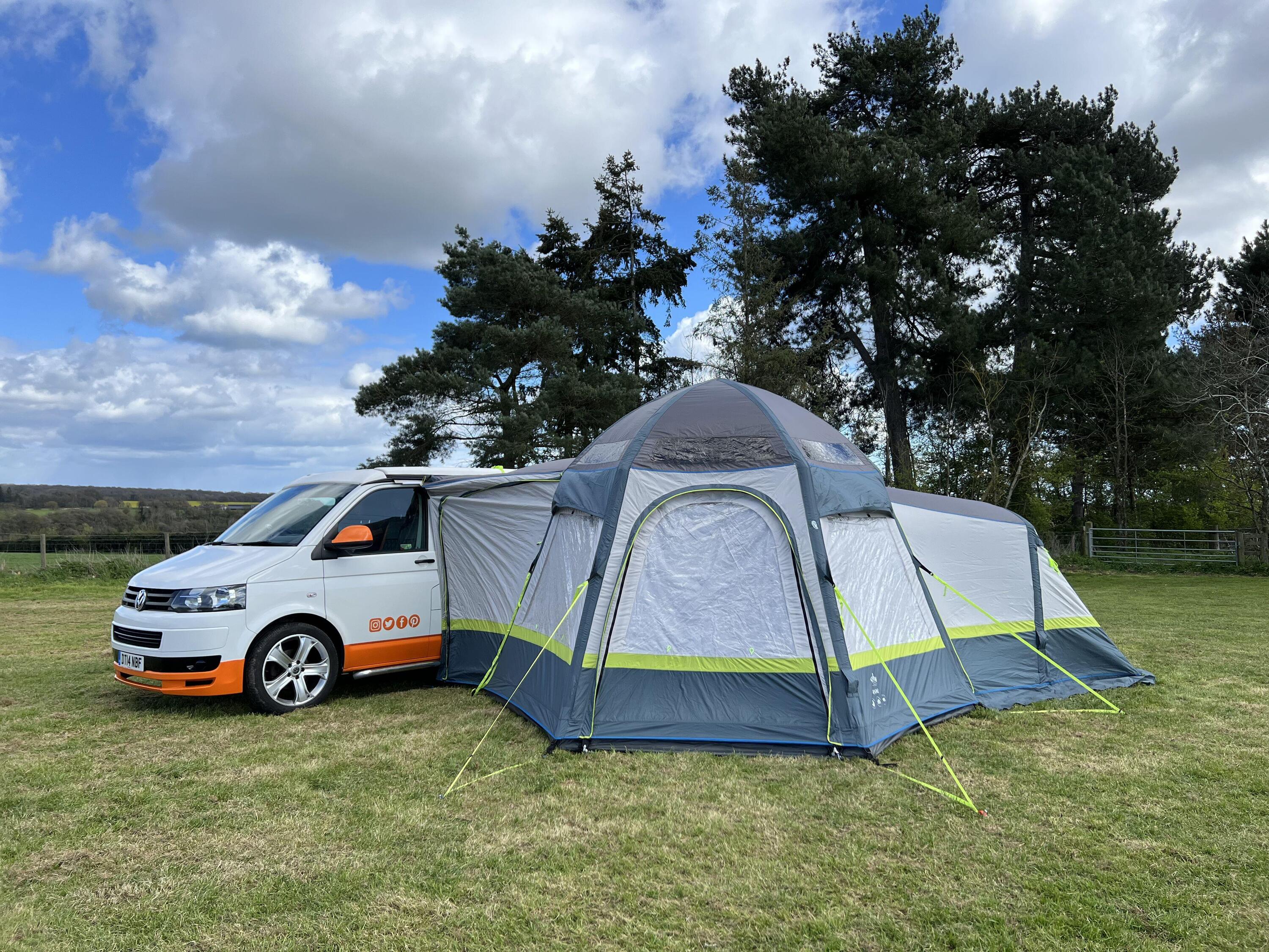 OLPRO Hive Breeze - Inflatable Campervan Awning (With Sleeping Pod) 2/7