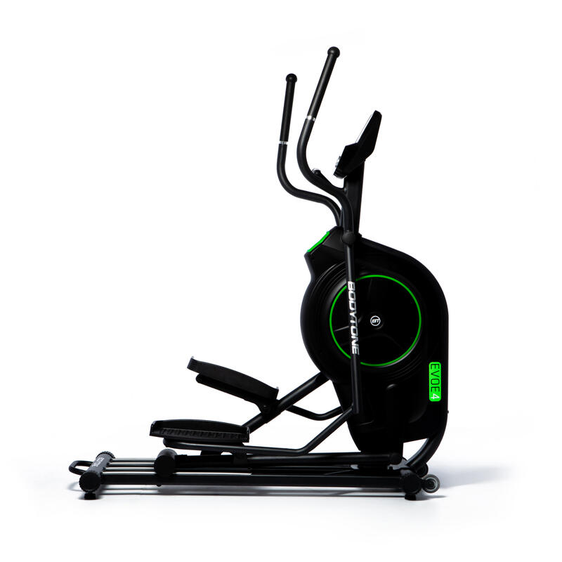 Exerciseur elliptique semi-professionnel électromagnétique avec écran LED, 16kg