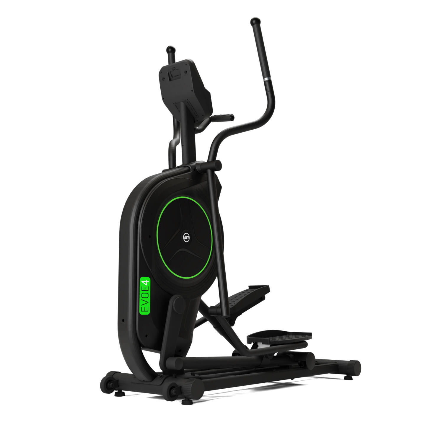 Elektromagnetische semi-professionele elliptische trainer met LED-display, 16kg 3/6