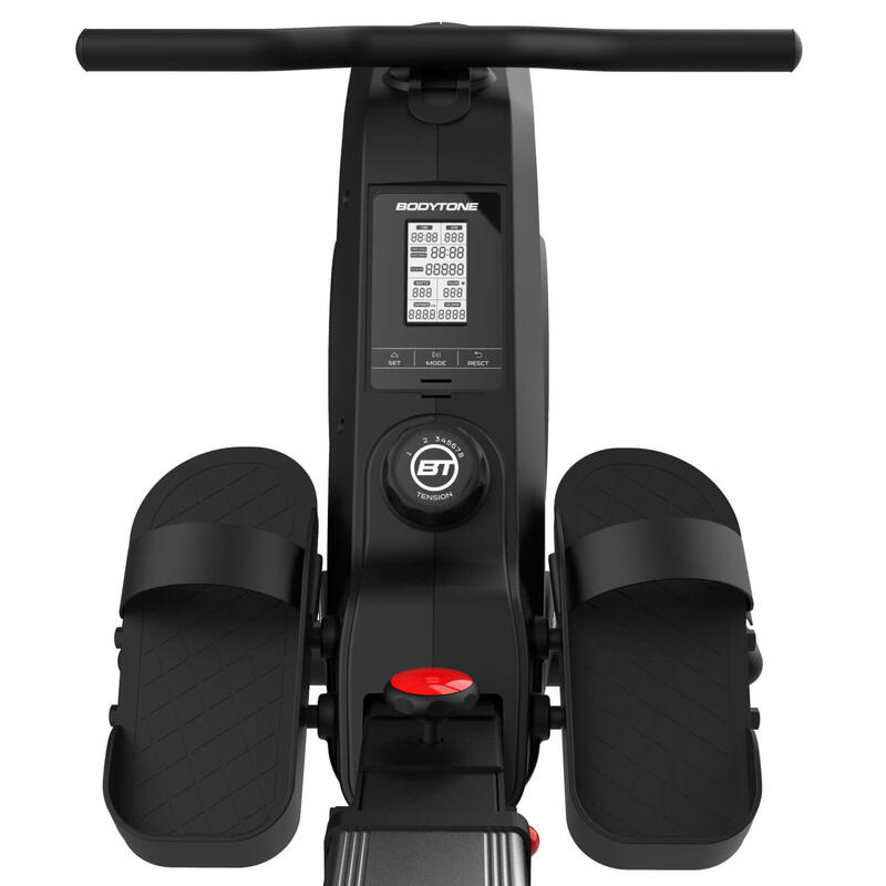 Rower magnetico intelligente pieghevole con connessione bluetooth e display LCD