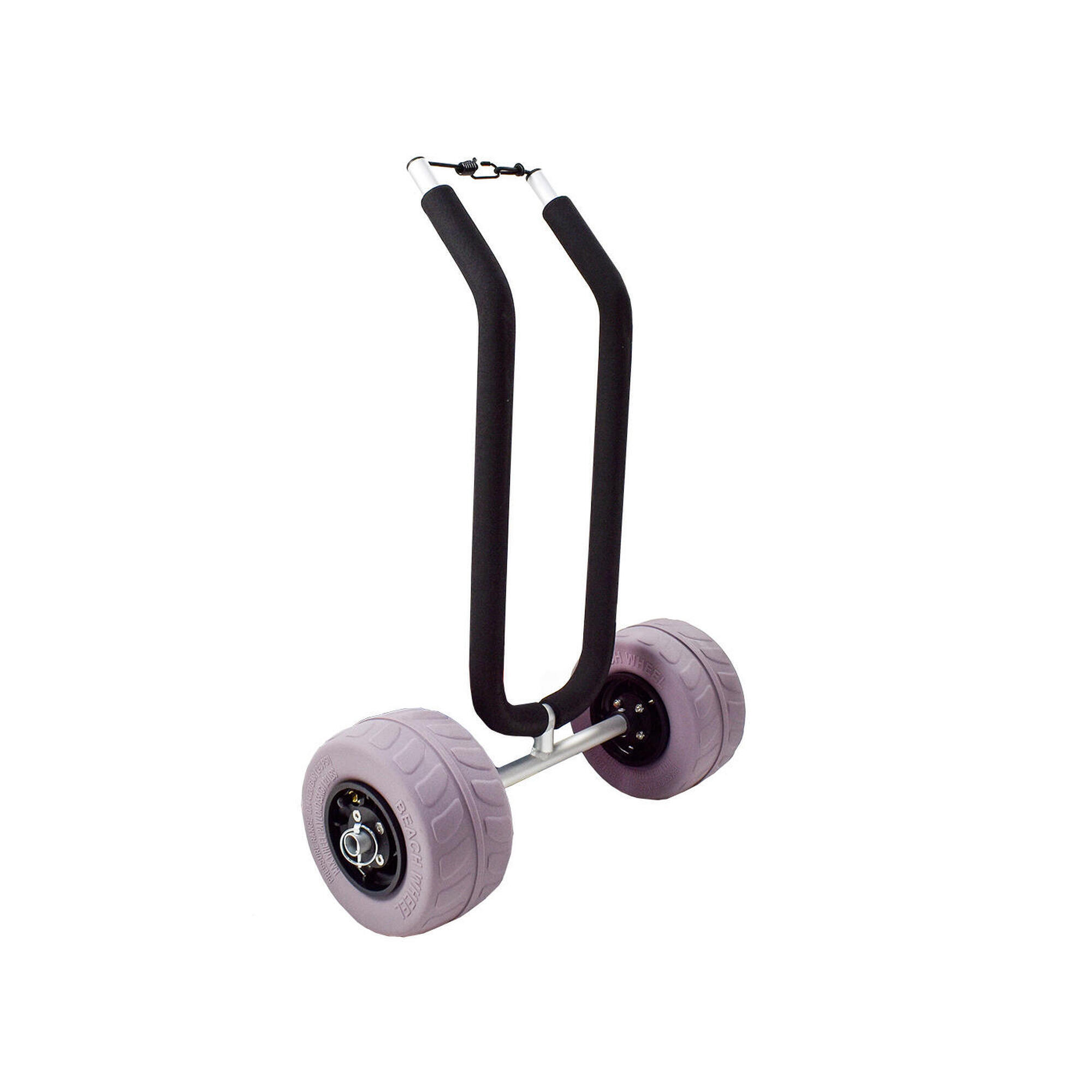 9WS Alu-Trolley 1 paddle Räder Niederdruck speziell Strand