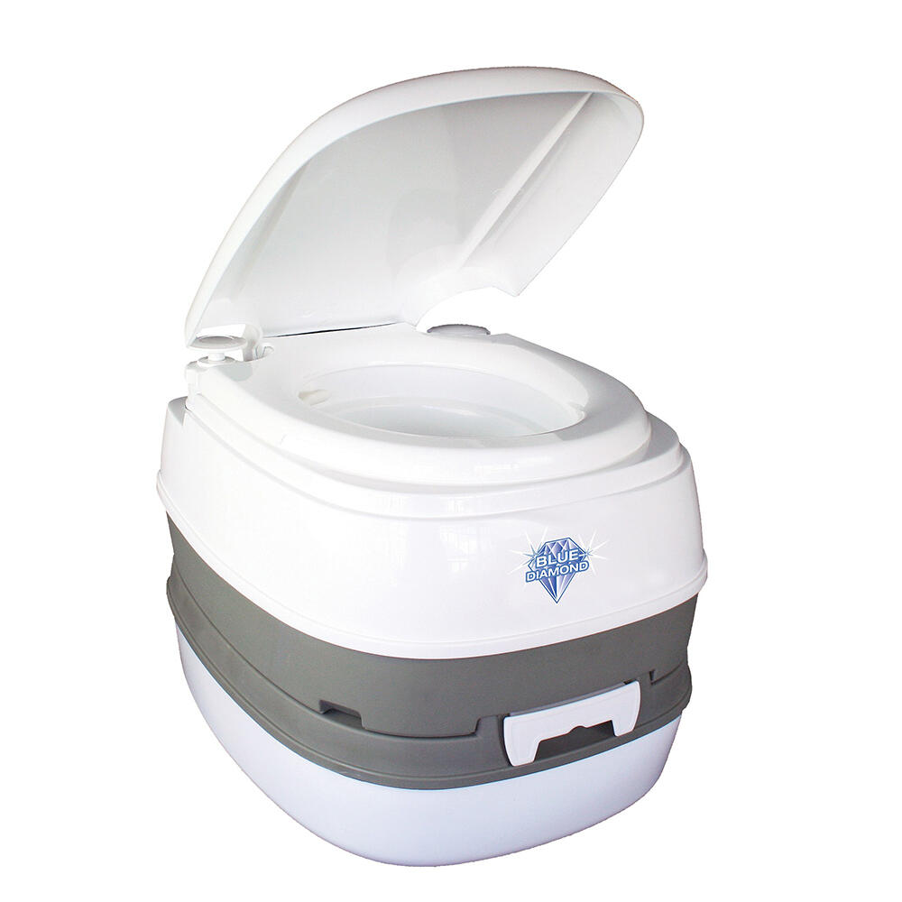 Flushing Portable Toilet - 16 litre 1/4