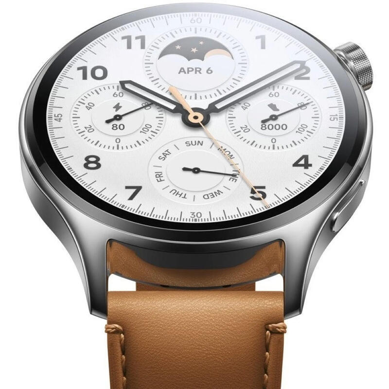 Xiaomi Watch S1 Pro 46 mm-Silber Smartwatch