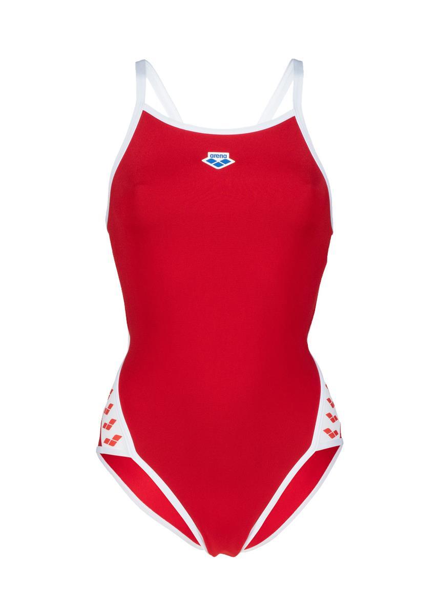 Arena Icons Swimsuit - Red/White 4/5