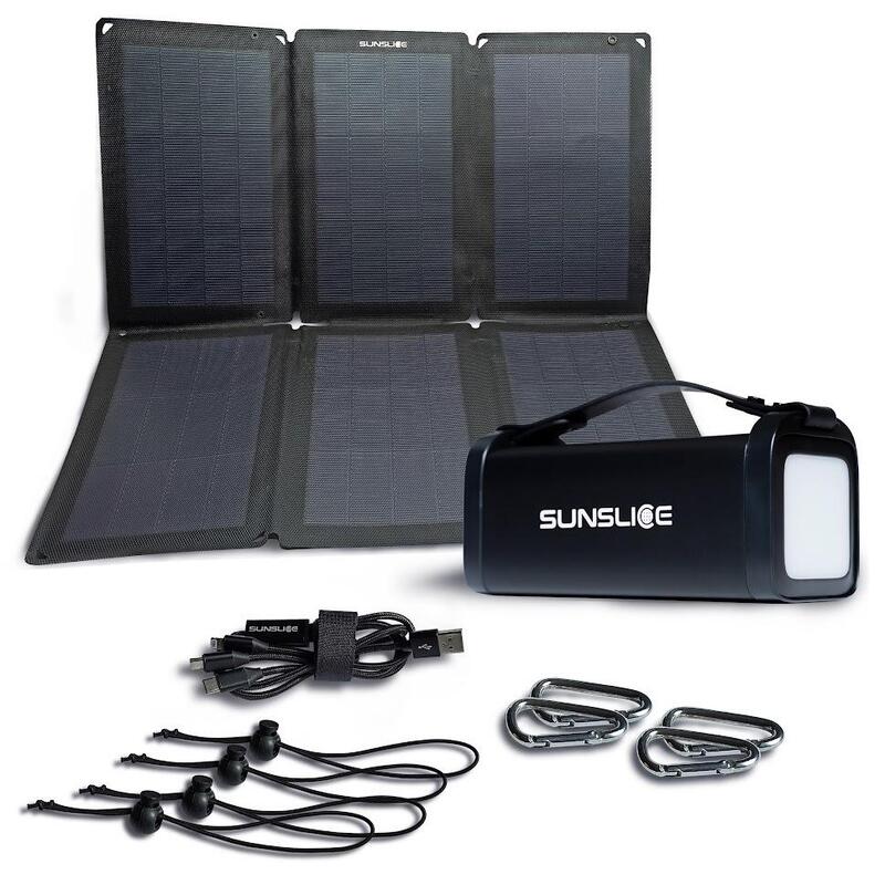 Pack energético nómada | Panel solar de 48 W con batería de 144 Wh
