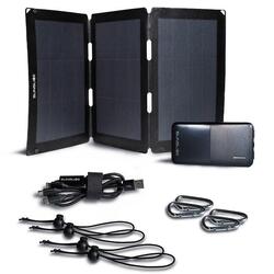 Pack energie nomade | Panneau solaire 24W avec Batterie 37Wh