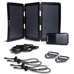 Pack energie nomade | Panneau solaire 24W avec Batterie 74Wh