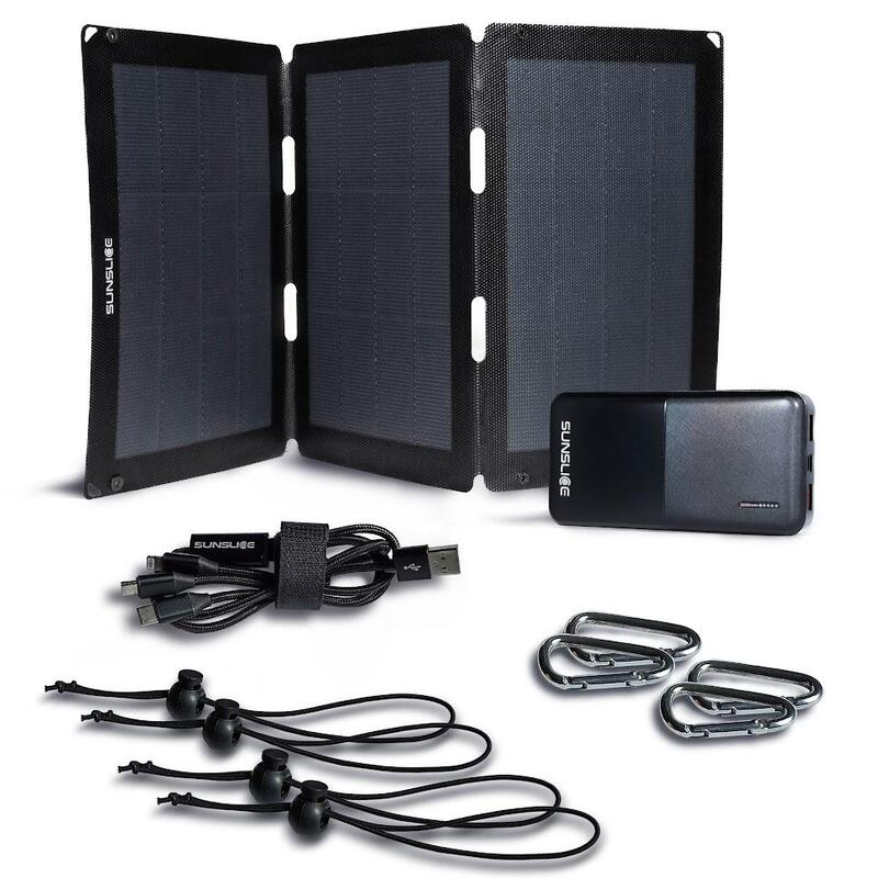 Zaino energetico nomade | Pannello solare da 24W con batteria da 74Wh