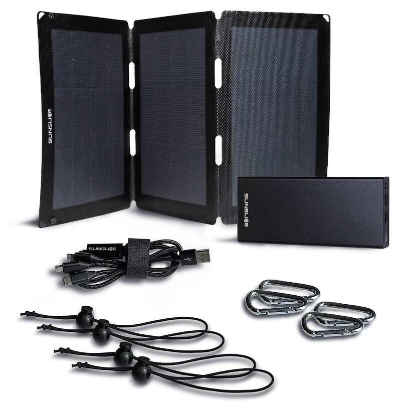 Pack energético nómada | Panel solar de 24 W con batería de 99,9 Wh