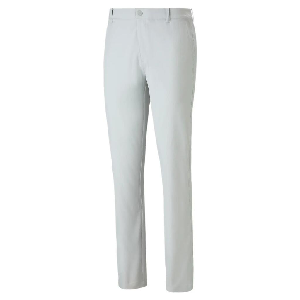 Puma Dealer Tailored Mens Ash Grey Golf Trousers