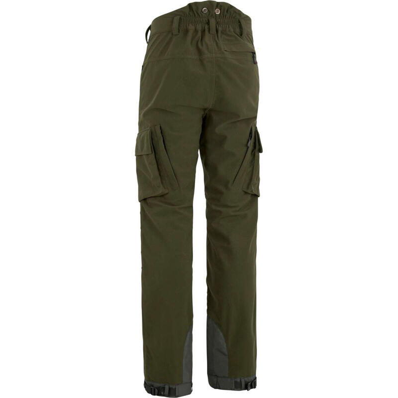 Pantalón de Caza para Hombre de Swedteam Ridge M verde impermeable.
