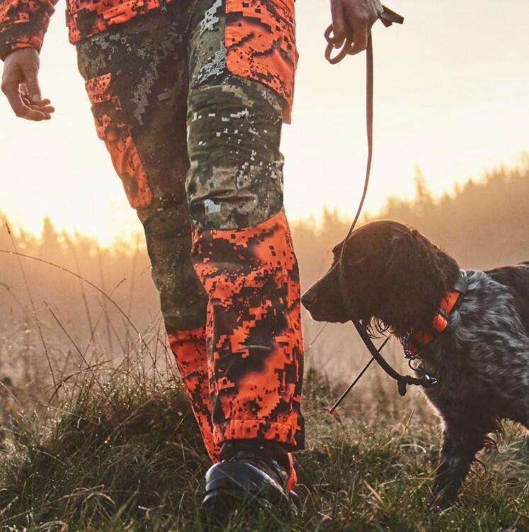 Pantalon de chasse imperméable Swedteam Ridge M Camo Fire/Veil pour hommes 2/6