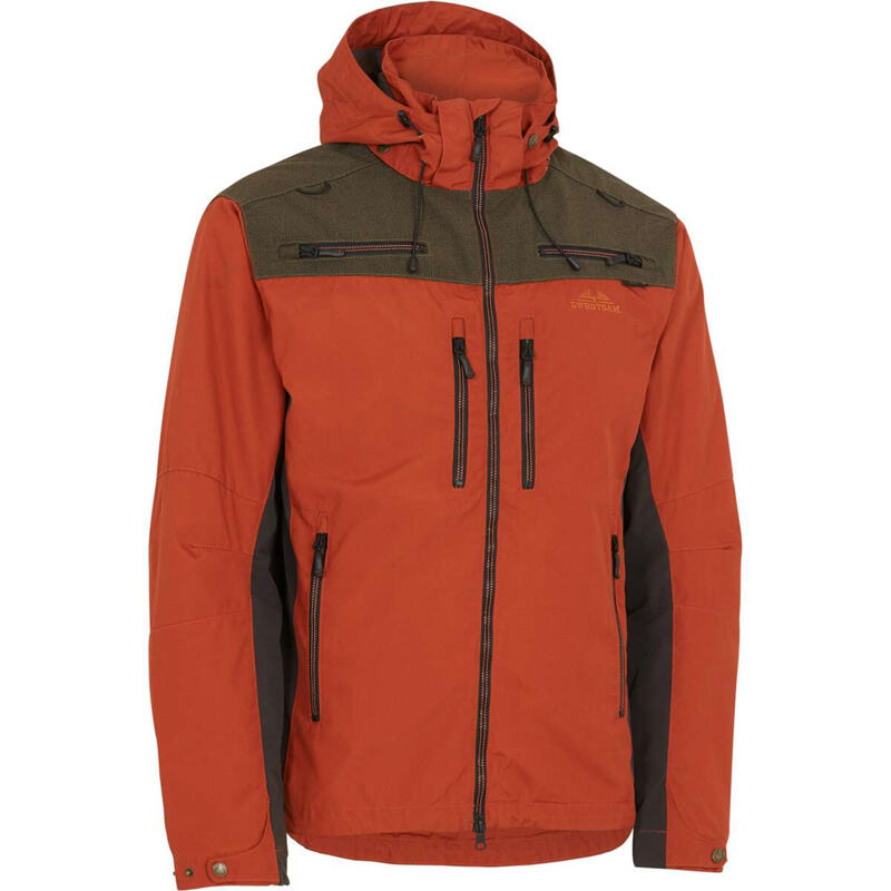 Chaqueta de Caza para Hombre de Swedteam Lynx M Naranja Anti-insectos.