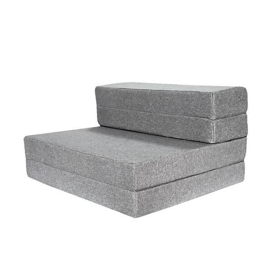 Divano letto pieghevole e materasso (90x190x11 cm)