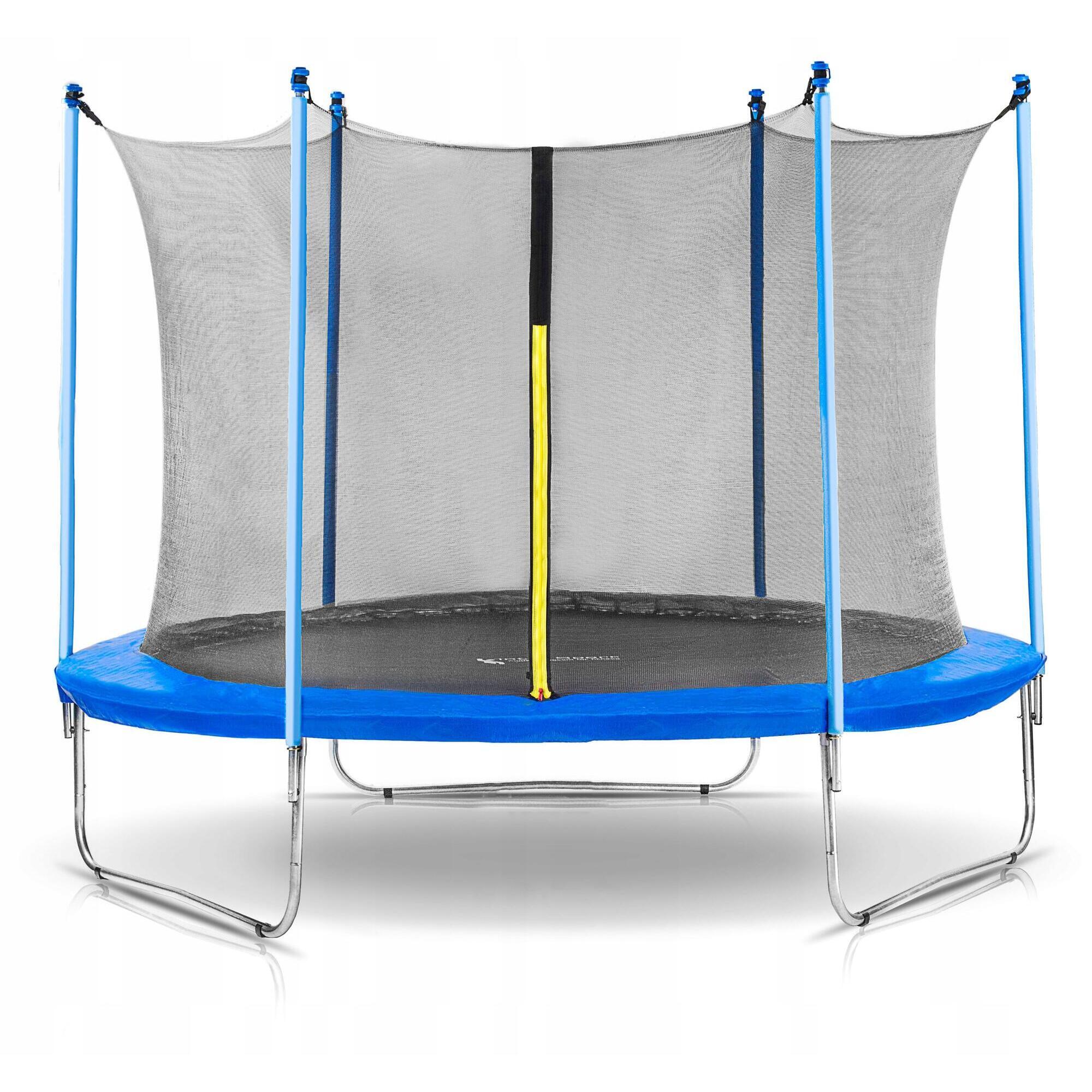 Trampolina ogrodowa z siatką wewnętrzną 8 FT 252 cm Explay Corciano