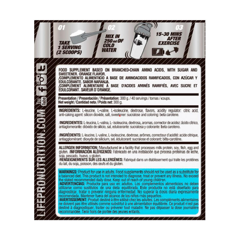 BCAA Life Pro BCAA Pro 8:1:1 300g