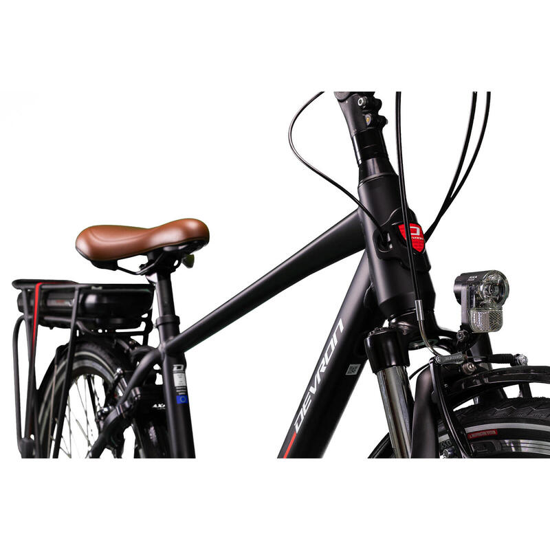 Bicicleta Electrica Devron 28221 - 28 Inch, L, Negru