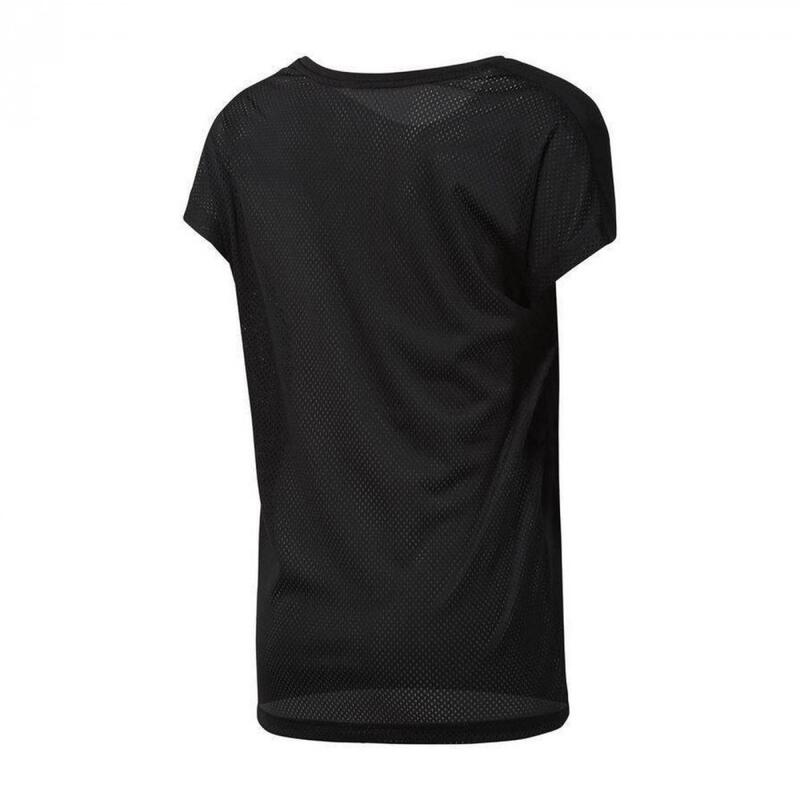 Wor Mesh Panel Tee Tee-shirt Femme