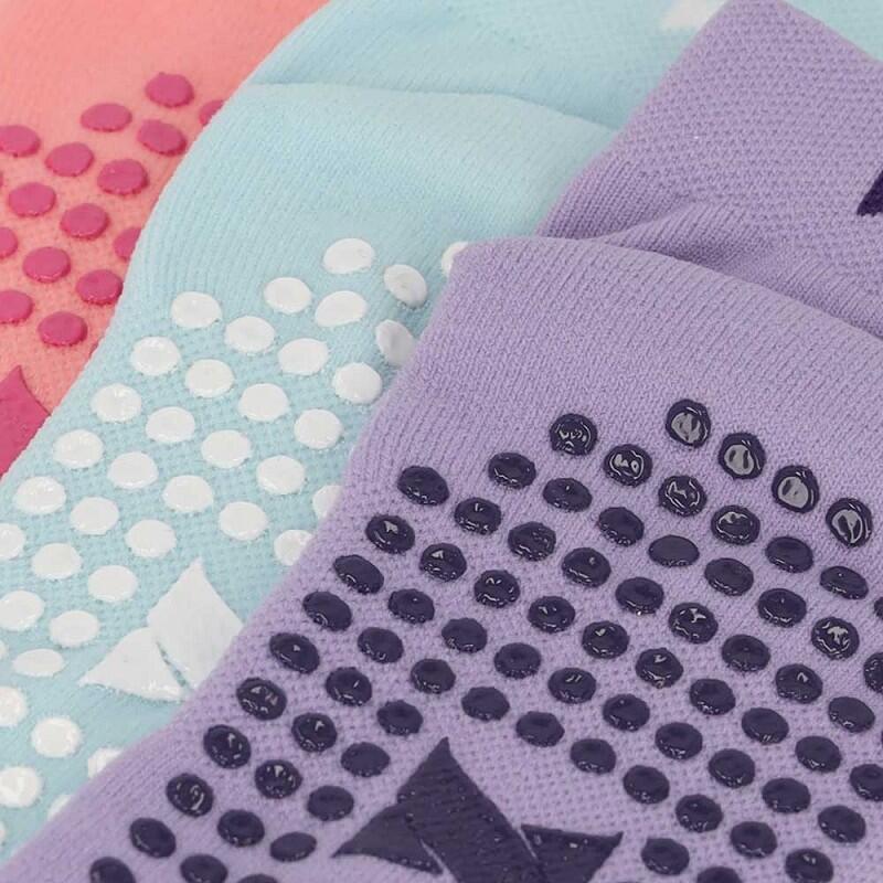 Xtreme chaussettes de yoga 3 paires Pastel