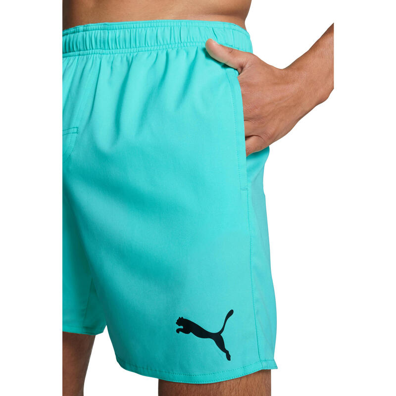 Puma Zwembroek Heren Mid Shorts Electric Mint