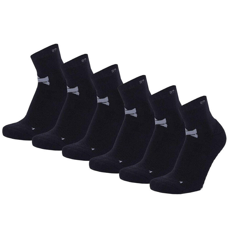 Xtreme Calcetines Yoga 6-pack Azul Marino